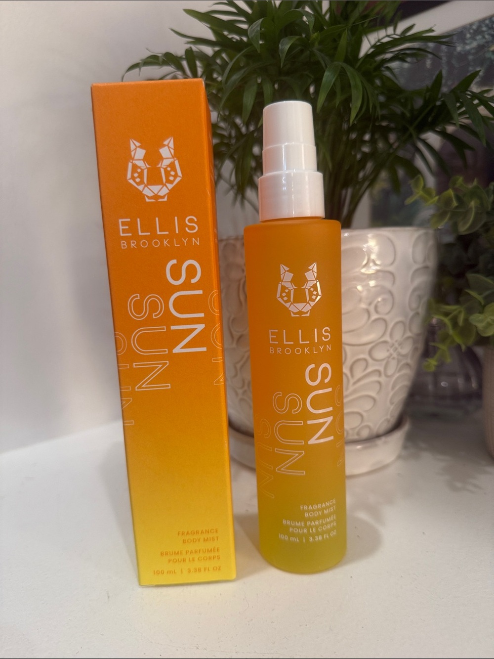 Ellis Brooklyn SUN Fragrance Body Mist, 3.38 fl oz / 100 mL, New in Box
